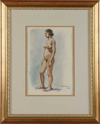 Крихацкий Владимир Гаврилович. Натурщица